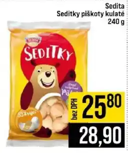 Jip Sedita seditky piškoty kulaté nabídka