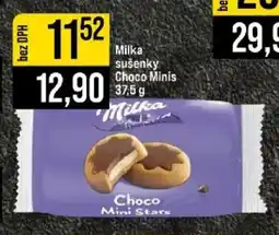 Jip Milka sušenky Choco Minis nabídka
