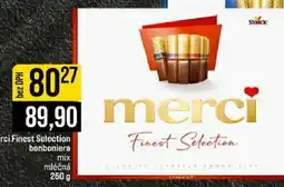 Jip merci Finest Selection bonboniera mix mléčná nabídka