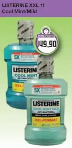 Prima Drogerie Listerine XXL Cool Mint/Mild nabídka