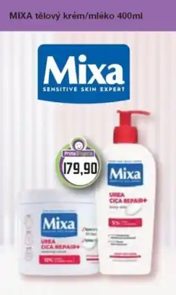 Prima Drogerie Mixa tělový krém/mléko nabídka