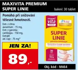 Efekt Maxivita premium super linie nabídka