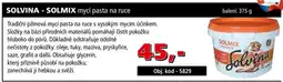 Efekt Solvina solmix mycí pasta na ruce nabídka