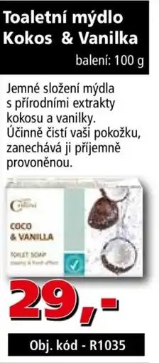 Efekt Gillini Toaletní mýdlo Kokos & Vanilka nabídka