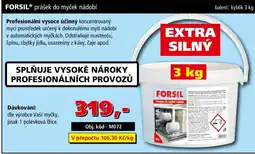 Efekt Forsil prášek do myček nádobí nabídka