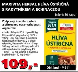 Efekt MaxiVita Hlíva Ústřičná s rakytníkem a echinaceou nabídka
