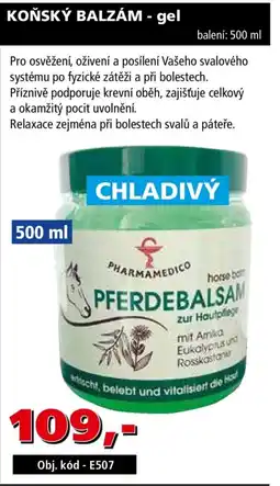 Efekt Pharmamedico koňský balzám nabídka