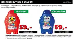 Efekt Kids sprchový gel & šampon nabídka