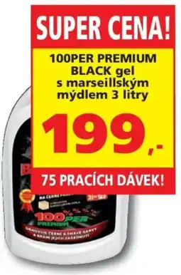 Efekt 100per premium black gel nabídka