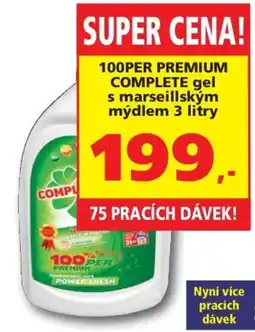 Efekt 100per premium complete gel s marseillským mýdlem nabídka