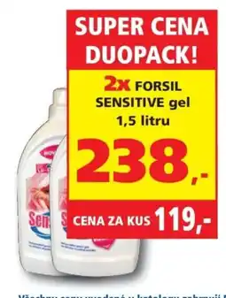 Efekt Forsil sensitive gel nabídka