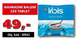 Efekt Irois aspartam nabídka