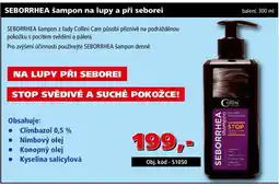Efekt Collini Care SEBORRHEA šampon nabídka