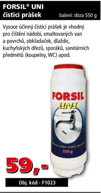 Forsil uni čistící prášek