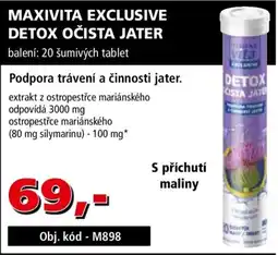 Efekt Maxivita exclusive detox očista jater nabídka