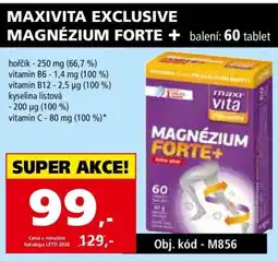 Efekt Maxivita exclusive magnézium forte + nabídka