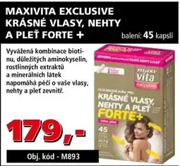 Efekt Maxivita exclusive krásné vlasy, nehty a pleť forte + nabídka