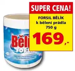 Efekt Forsil bělící prádla nabídka