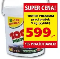 Efekt 100per premium prací prášek nabídka
