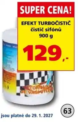 Efekt Tornado čistič sifónů nabídka