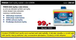 Efekt Finish čistič myčky nádobí s vůní lemon nabídka
