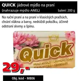 Efekt Quick jádrové mýdlo na praní nabídka