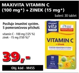 Efekt Maxivita vitamin c + zinek nabídka