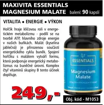 Maxivita essentials magnesium malate