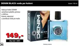 Efekt Denim black voda po holení nabídka