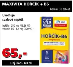 Efekt Maxivita hořčík + b6 nabídka