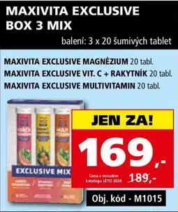 Efekt Maxivita exclusive box 3 mix nabídka