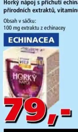 Efekt Horký nápoj s příchutí echinace nabídka