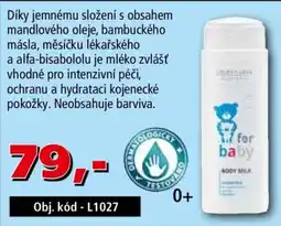 Efekt for baby body milk nabídka