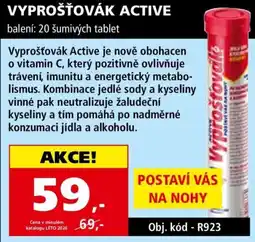 Efekt Vyprošťovák Active nabídka
