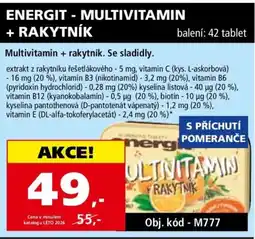 Efekt Energit multivitamin + rakytník nabídka