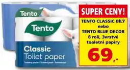Efekt Tento classic bílý nebo tento blue decor nabídka