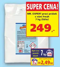 Efekt Mr. Expert prací prášek s vůní Fresh nabídka