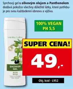Efekt Laura Collini sprchový gel s olivovým olejem a panthenolem nabídka