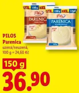 Lidl PILOS Parenica, uzená/neuzená nabídka