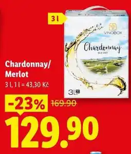 Lidl Chardonnay/ Merlot, 31 nabídka