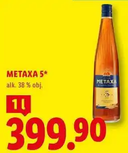 Lidl METAXA 5*, 11 nabídka