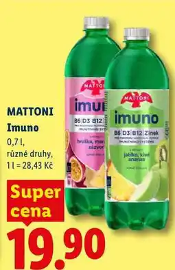 Lidl MATTONI Imuno, 0,7 1 nabídka