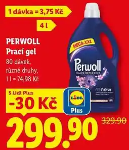 Lidl PERWOLL Prací gel, 80 dávek nabídka