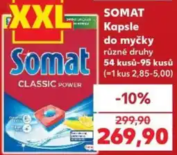 Kaufland Somat Kapsle do myčky nabídka