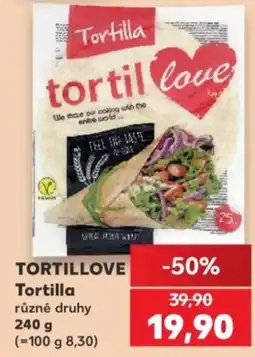 Kaufland Tortillove Tortilla nabídka