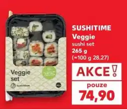 Kaufland Sushitime veggie set nabídka