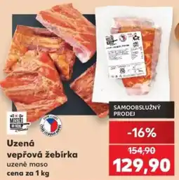 Kaufland Mistrí uzená vepřová žebírka nabídka