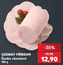 Kaufland Uzeniny Příbram Šunka standard nabídka
