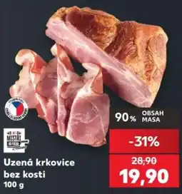 Kaufland Mistři uzená krkovice bez kosti nabídka