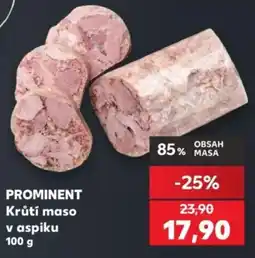 Kaufland Prominent krůtí maso v aspiku nabídka